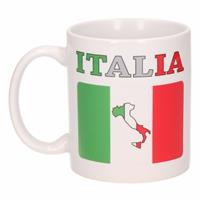 Shoppartners Mok Italiaanse vlag