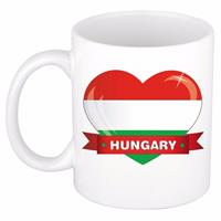 Shoppartners Hartje Hongarije mok / beker 300 ml