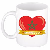 Shoppartners Hartje Marokko mok / beker 300 ml