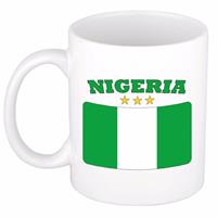 Shoppartners Mok / beker Nigeriaanse vlag 300 ml