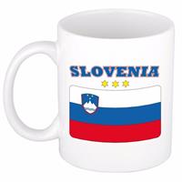 Shoppartners Mok / beker Sloveense vlag 300 ml
