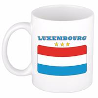 Shoppartners Mok / beker Luxemburgse vlag 300 ml