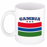 Shoppartners Mok / beker Gambiaanse vlag 300 ml