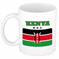 Shoppartners Mok / beker Keniaanse vlag 300 ml