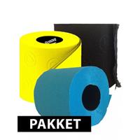 Bellatio Gekleurde wc papier pakket type A