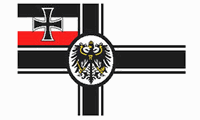 Bellatio Duitse Eerste Wereld Oorlog vlag met logo