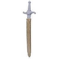 Bellatio Ridder zwaard zilver met gouden schede 60 cm