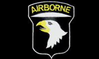 Bellatio 101st Airborne Division vlag 150 x 90 cm