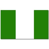 Bellatio Vlag Nigeria 90 x 150 cm