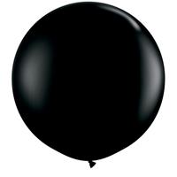 Qualatex mega ballon 90 cm zwart