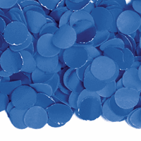 Luxe confetti 1 kilo kleur blauw