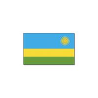Bellatio Vlag Rwanda 90 x 150 cm