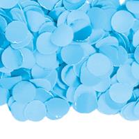 Luxe confetti 1 kilo kleur lichtblauw