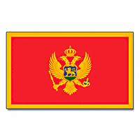 Bellatio Vlag Montenegro 90 x 150 cm