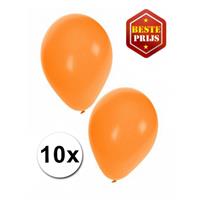 Shoppartners Oranje ballonnen 10 stuks