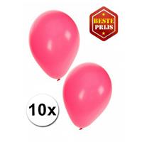 Shoppartners Roze ballonnen 10 stuks