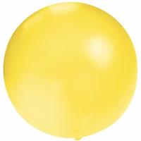 Grote ballon 60 cm geel
