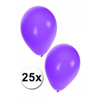 Shoppartners 25x Paarse ballonnen