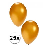 Shoppartners 25 Gouden ballonnen