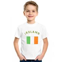 Shoppartners Wit kinder t-shirt Ierland 