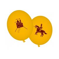 Bellatio Gele ridder thema ballonnen