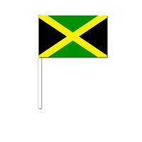 Bellatio Zwaaivlaggetjes Jamaica 12 x 24 cm