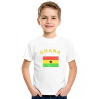 Shoppartners Wit kinder t-shirt Ghana 