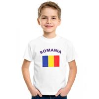 Shoppartners Wit kinder t-shirt Roemenie 