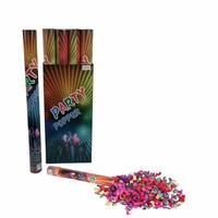 Bellatio Confetti kanon kleuren 60 cm