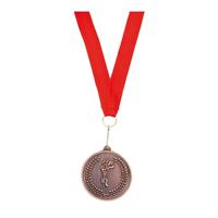 Bellatio Bronzen medaille aan rood lint