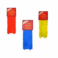 Bellatio Crepe papier slinger rood blauw geel