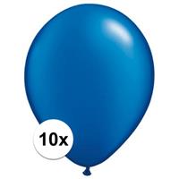 Qualatex ballonnen Sapphire blauw 10 stuks