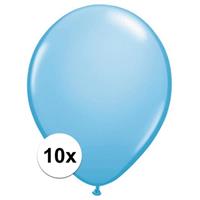 Qualatex ballonnen baby blauw 10 stuks
