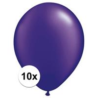 Qualatex ballonnen parel paars 10 stuks