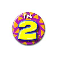 Bellatio Verjaardags button I am 2