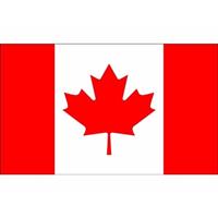 Bellatio Mini vlag Canada 60 x 90 cm