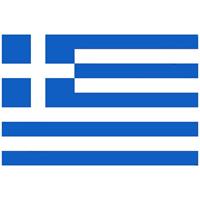 Bellatio Mini vlag Griekenland 60 x 90 cm