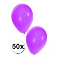 Shoppartners 50 ballonnen paars