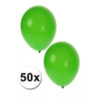 Shoppartners 50 ballonnen groen