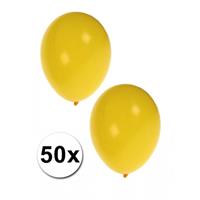 Shoppartners 50 ballonnen geel