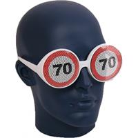 Bellatio Verkeersborden bril 70 jaar
