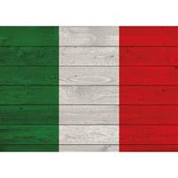 Shoppartners Vintage Italiaanse vlag poster 84 x 59 cm