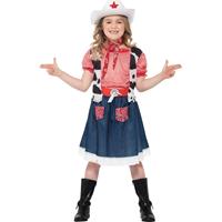 Bellatio Cowgirl kinder kostuum 100-113 (3-4 jaar)
