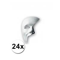 Bellatio 24 witte maskers phantom of the opera