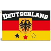 Bellatio Duitsland vlag met tekst