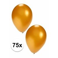 Shoppartners 75x Gouden ballonnen