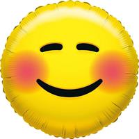 Folie ballon bloos smiley 45 cm