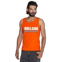 Shoppartners Oranje Holland supporter tanktop heren Oranje