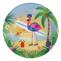 EzyDog Bordjes Flamingo on the beach