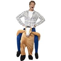 Smiffys Instap dierenpak kostuum paard voor volwassenen